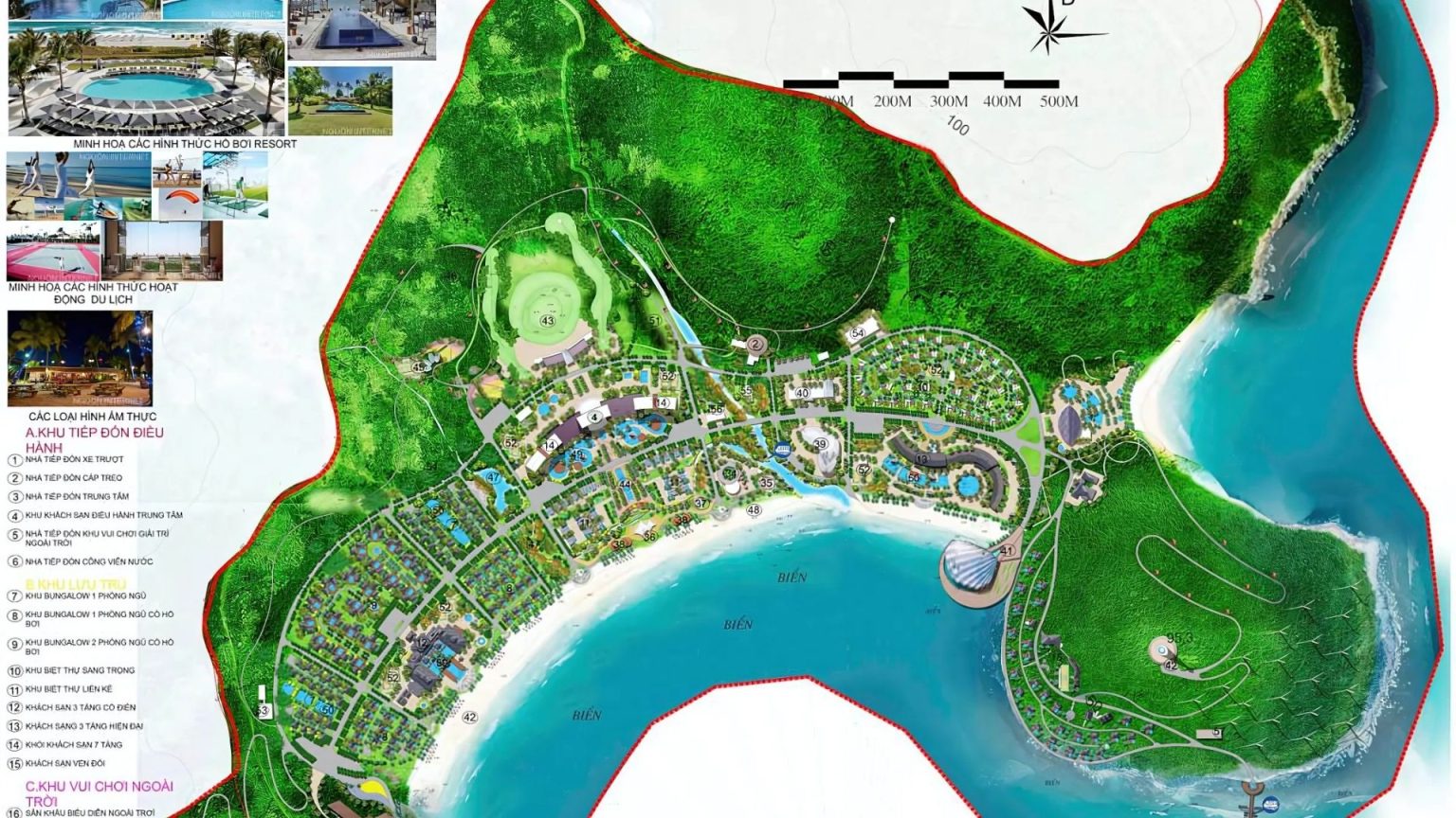 Bản đồ phân khu Hải Vân Bay